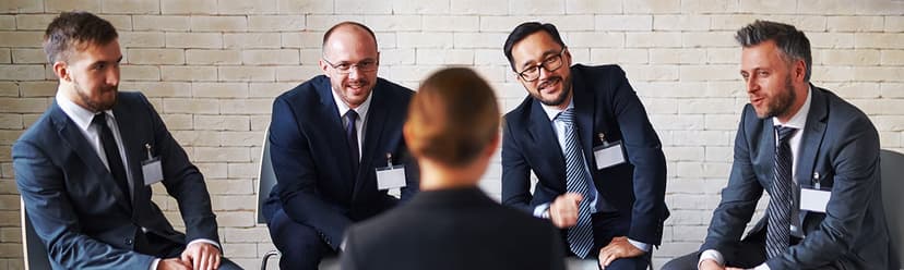 Executive recruitment meeting